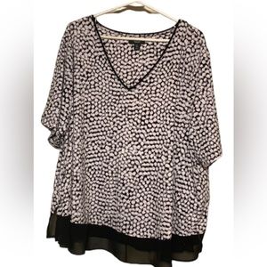 Simply Vera Wang | Size 3X | Black & White